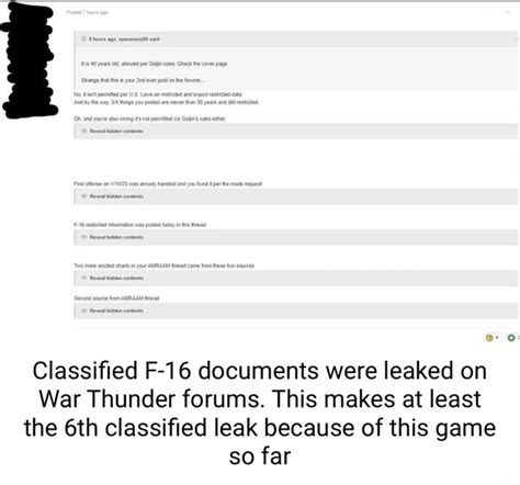 war thunder classified documents|Classified military documents leaked on War Thunder。